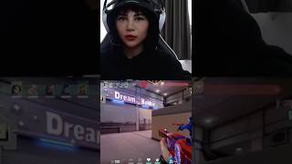 emotional damage with f word sorry #valorant #valorantgirl #valorantclips #valogamer