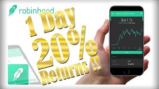 1 Day 20% Return! ..still down THOUSANDs!  |  Robinhood App Investing