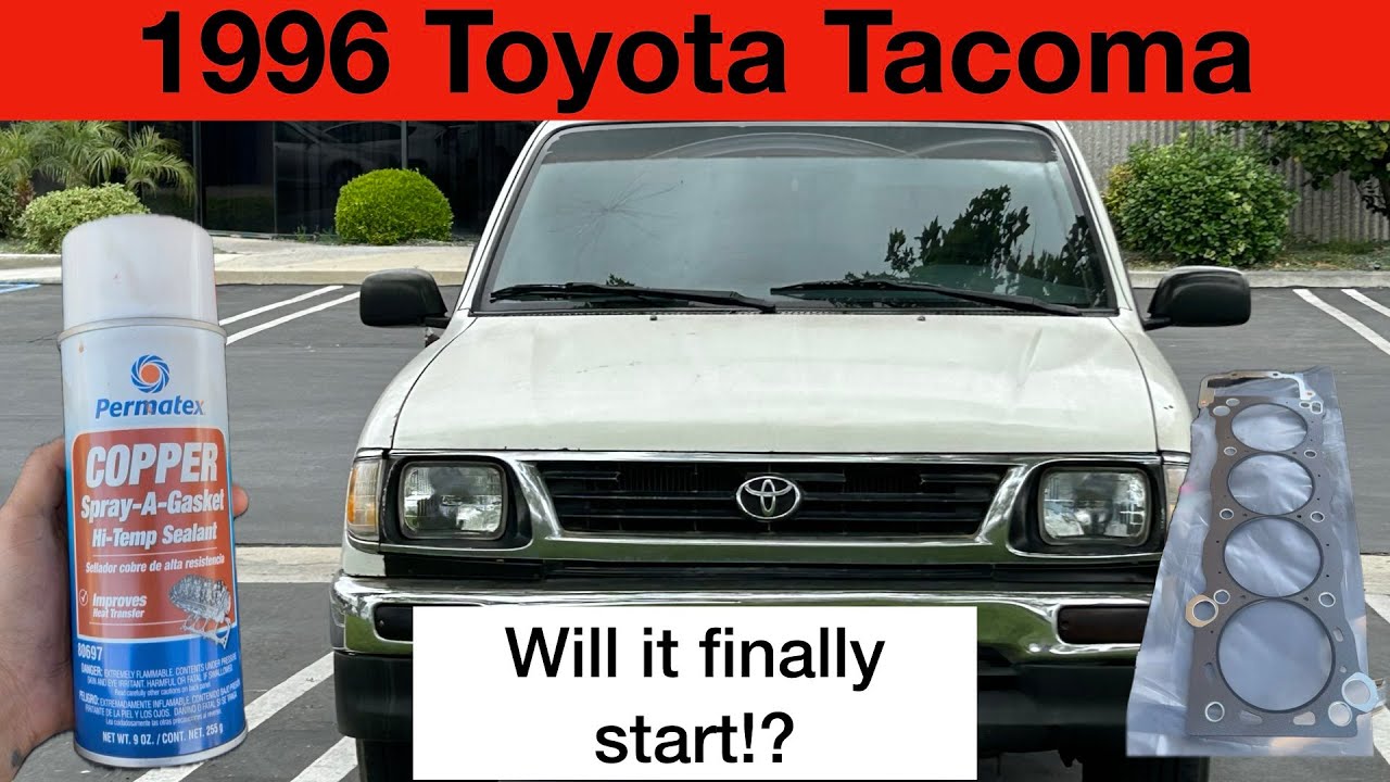 1996 Toyota tacoma 2.4 head gasket part 3