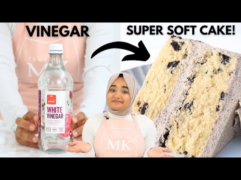The real reason I use VINEGAR to make the softest, most tender CAKES by Cakes by MK