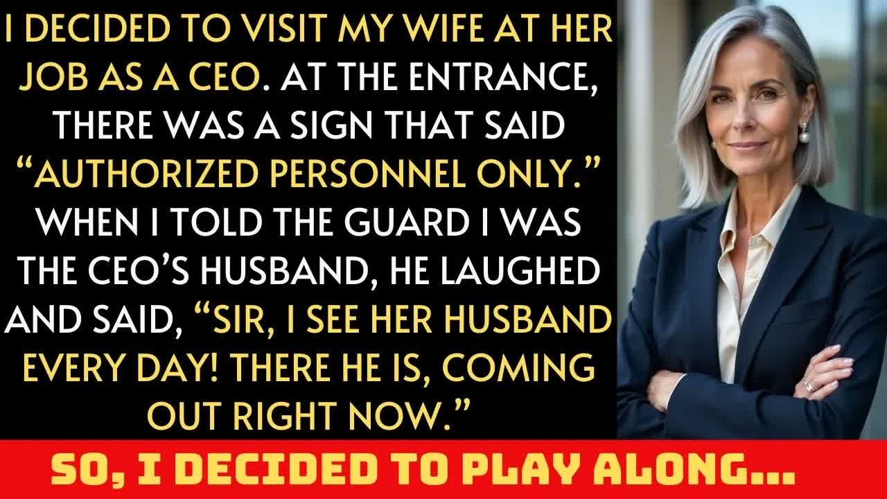 I Went to Surprise My Husband at Work — But the Guard Said, ‘He Just Left With His Wife