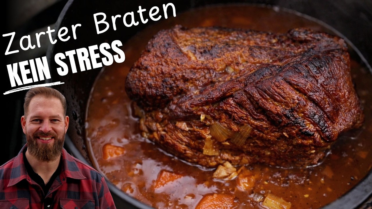So einfach geht Schweinebraten im Dutch Oven – butterzart & stressfrei