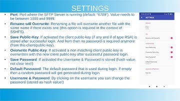 SFTP Server s0.0 v1.6 : Overview