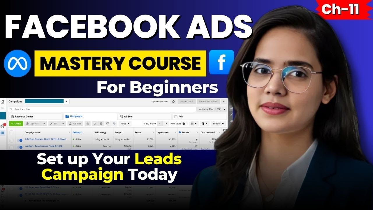 How to Run Lead Campaigns in Facebook Ads Manager | Facebook Ads ...