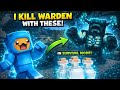 I Killed the Warden Using 3 Secret Potion Combos in Minecraft Survival mod 😮‍💨/@JP10X007 