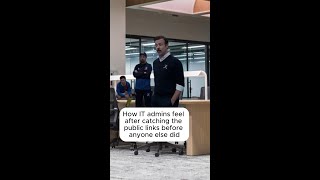 When an IT Pro Catches a Public Link in Time