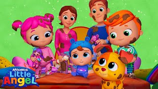 ten bed camping verison little angel nursery rhymes songs