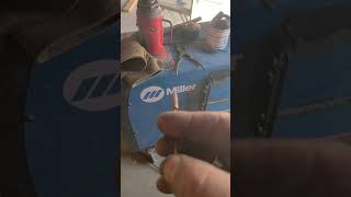 MIG trick for wire stuck in tip