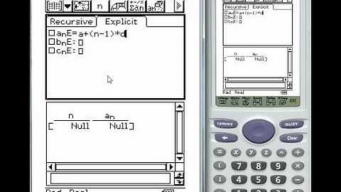Using your CAS for Arithmetic Sequences #2
