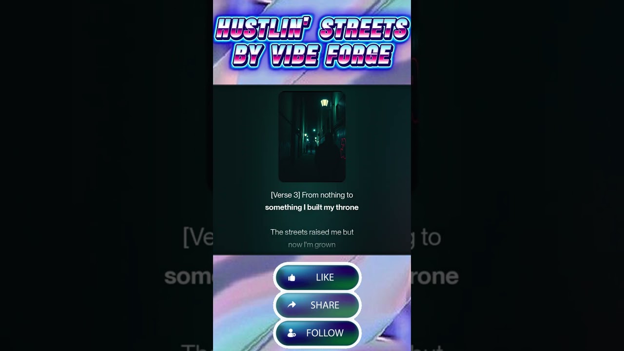 Hustlin' Streets by Vibe Forge