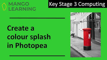 Create a colour splash in Photopea