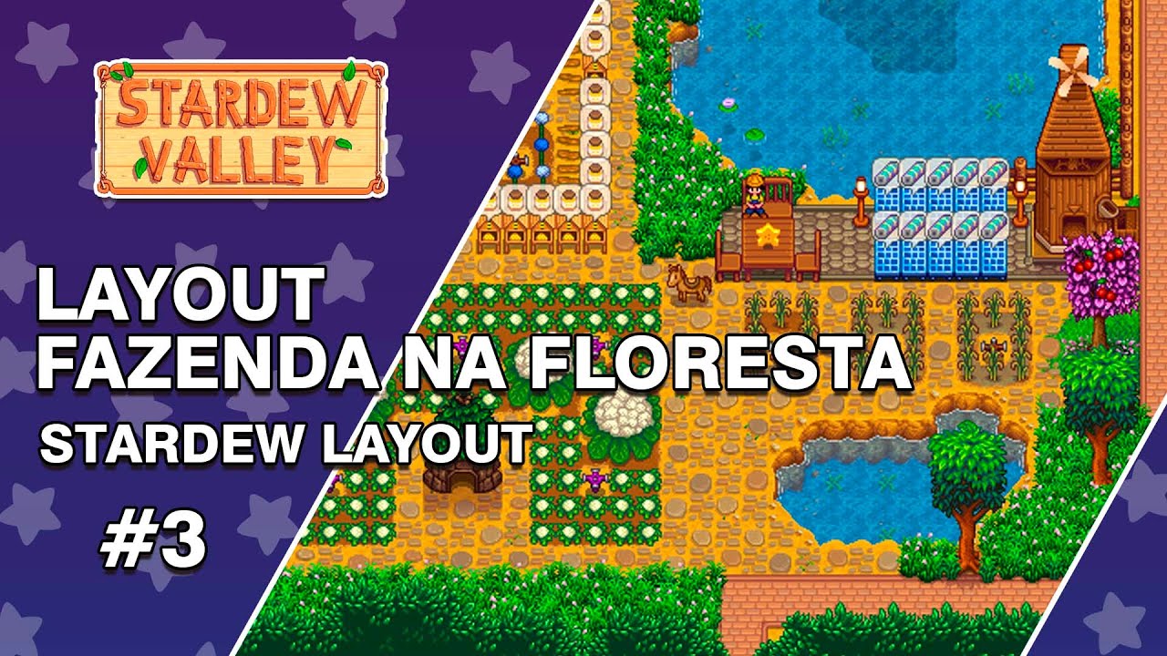 Stardew Valley - Layout funcional! | Fazenda na Floresta