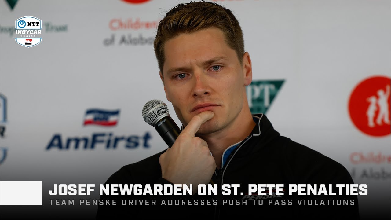 Josef Newgarden addresses St. Petersburg disqualification, Team