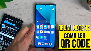 Como ler QR Code no Xiaomi Redmi Note 13