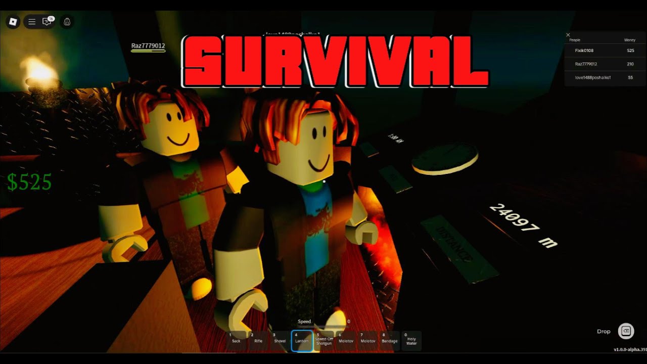 SURVIVAL in NEW MAP DEAD RAILS in ROBLOX - YouTube