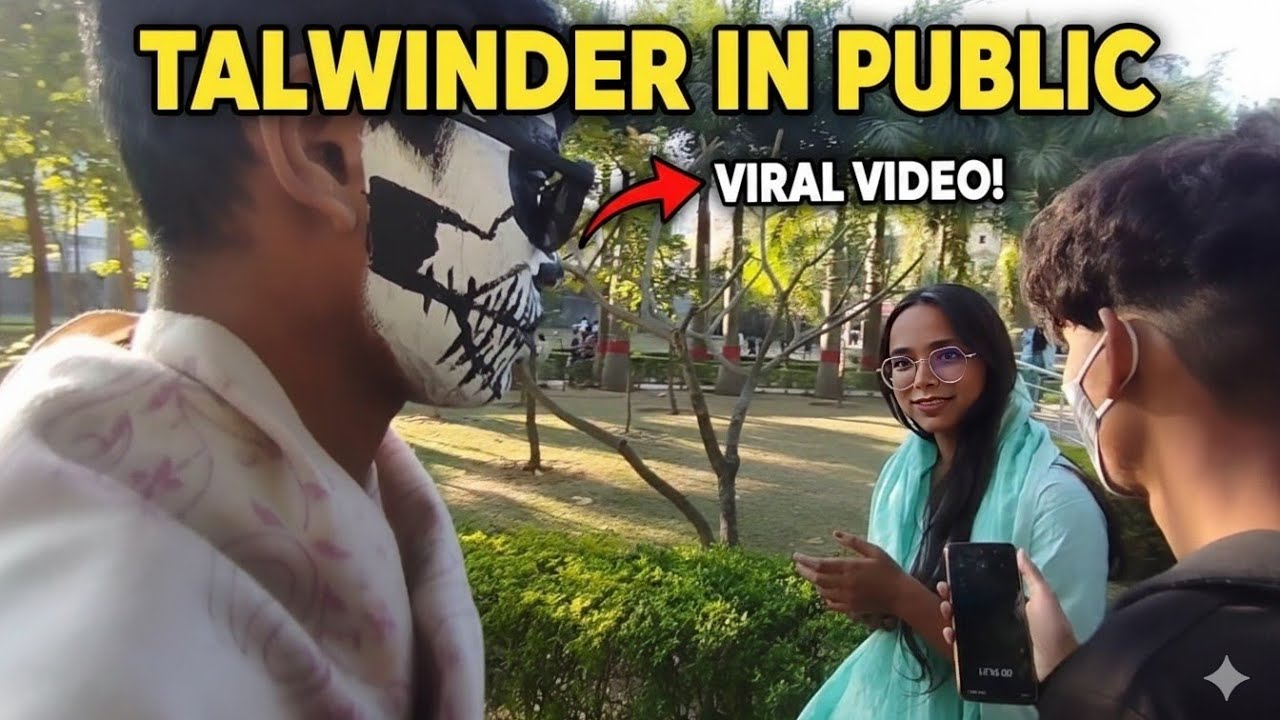 Talwinder Public Prank Gone Viral 😱
