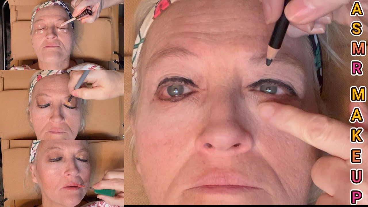 ASMR Getting my Makeup done by Donna! Tingles!!