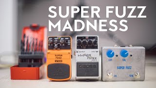 Boss FZ-2 Hyperfuzz - Behringer SF300 Superfuzz - Analog Fox Superfuzz [Electric Wizard, Fu Manchu]