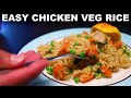 Simple chicken & rice bakes