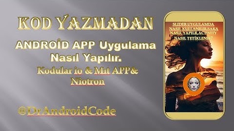 Kod yazmadan, bir uygulama tetikleme,JOKE, ARKADAŞLARA ŞAKA nasıl yapılır?Mıt app&kodular io