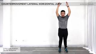 COUNTERMOVEMENT LATERAL HORIZONTAL JUMP