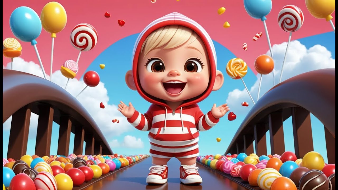 🍭 Sweet Learning Adventure in Candyland 🌈🎶 | Fun ABC & Numbers Song for Toddlers