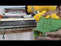 how to knit cable design on knitting machine/cable kaise banaye @snappygirls02#design#video