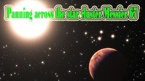 Panning across the star cluster Messier 67 | Space & Sola System Documenttary Video |Star Video