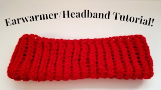 How to make an Earwarmer/Headband Tutorial using a loom | EternalPearl