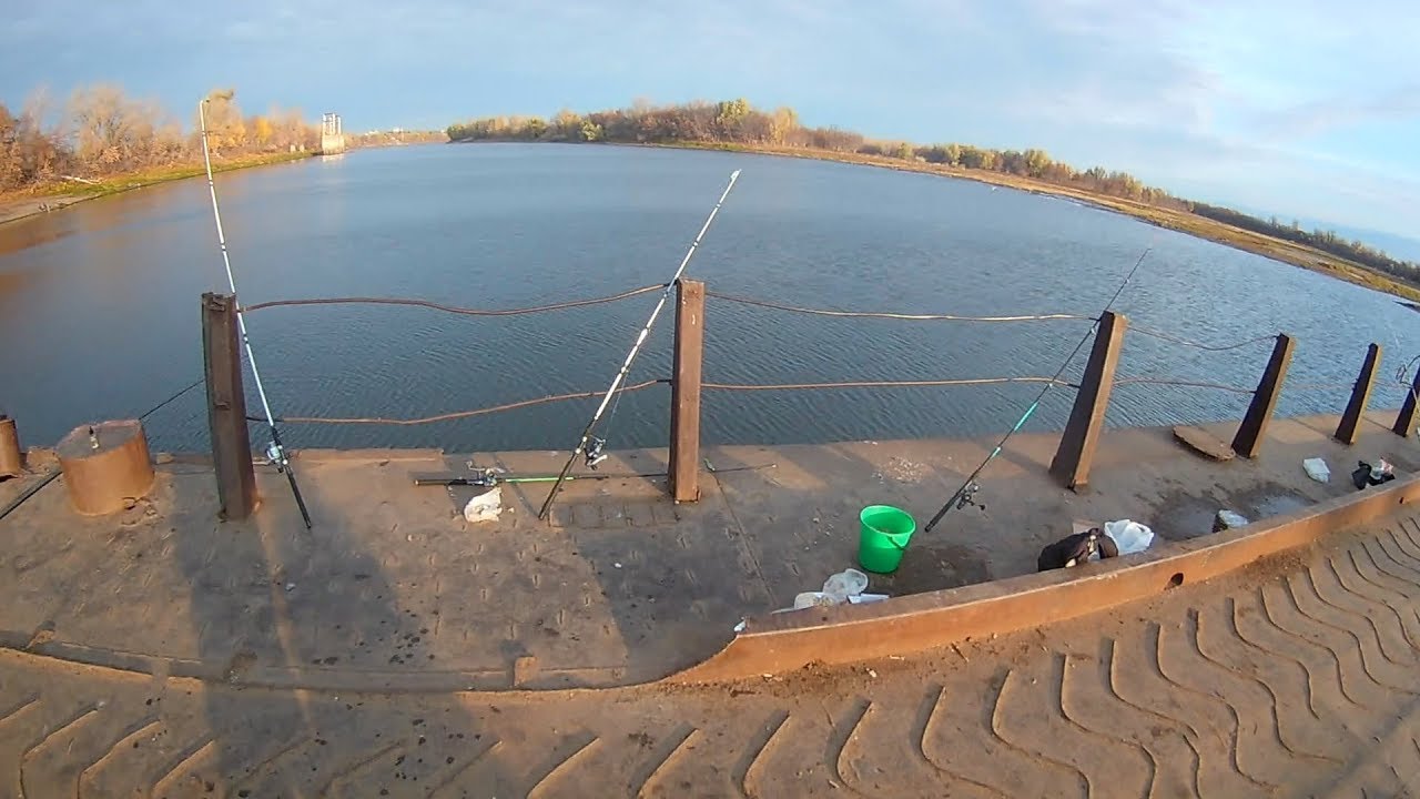 Рыбалка на ЗАТОНЕ Сарептский Затон , красноармейский район, 2 щучки и ...