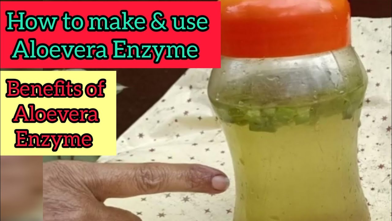 Benefits of Aloe Vera enzyme for your plants/Aloevera contains/How to make  & use Alovera Bio Enzyme