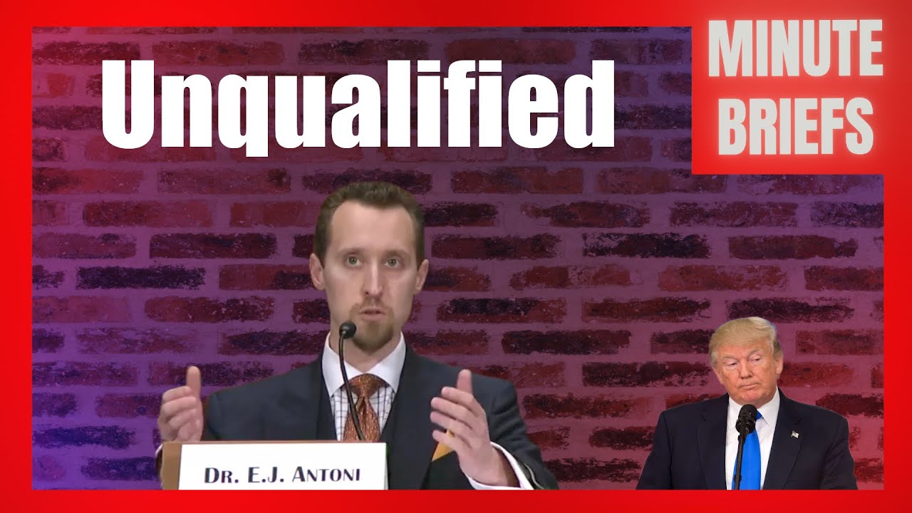 Trump's Nominee For BLS Commissioner Explained