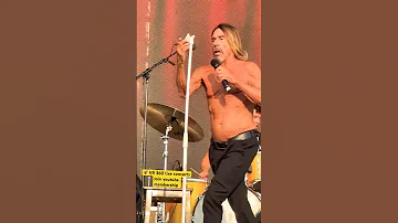 👕 Red Hot Chili Peppers Support Act #Iggy Pop Front Of Stage 06/26/2023 Mannheim live concert music