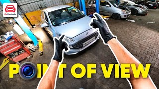 POV - Point of View - Car Service | GoMechanic Standard Service In First Person View 📹