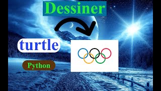 Créer le logo jeu olympique avec Turtle | Python screenshot 5