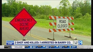 Barry Co. Sheriff: 2 shot and killed; 1 arrested