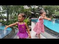 1 year baby swimming training  baby shark song