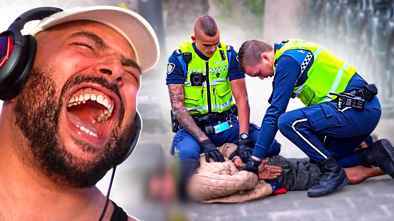 MAN WORD GEK TIJDENS AANHOUDING MET HANDHAVING