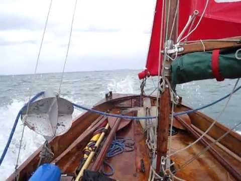Mirror Dinghy sea crossing - YouTube