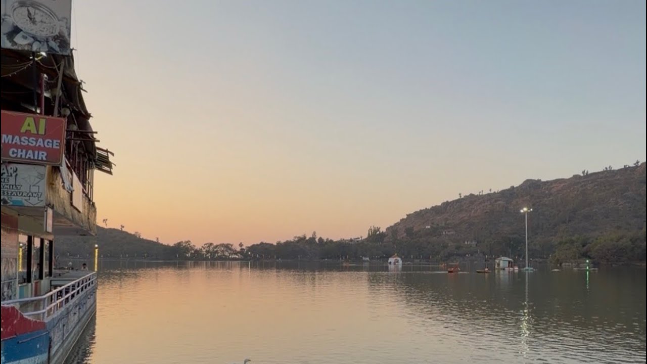 Tourist spots in Mount Abu : Nakki Lake & Toad rock