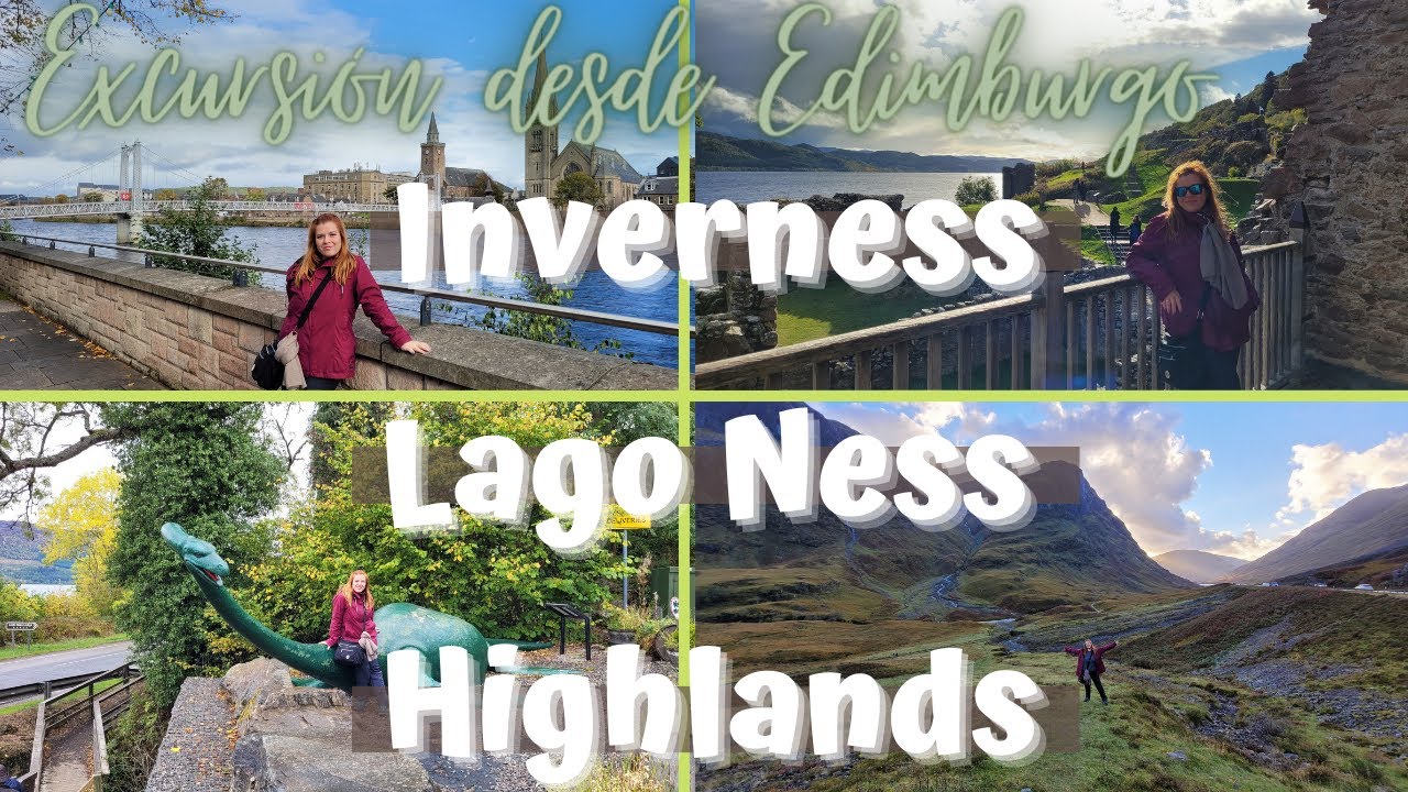 🏴󠁧󠁢󠁳󠁣󠁴󠁿🦕EXCURSIÓN HIGHLANDS+INVERNESS+LAGO NESS|TOUR desde EDIMBURGO a las TIERRAS ALTAS de ESCOCIA