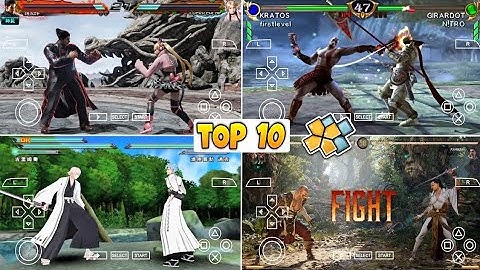 Top 10 Best PSP Fighting Games | PPSSPP Emulator Android | PSP Gamer