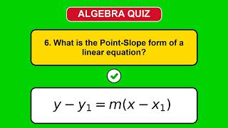 Top 100 Algebra Questions & Answers | Most Asked Algebra MCQs with Solutions | Algebra Quiz 2026