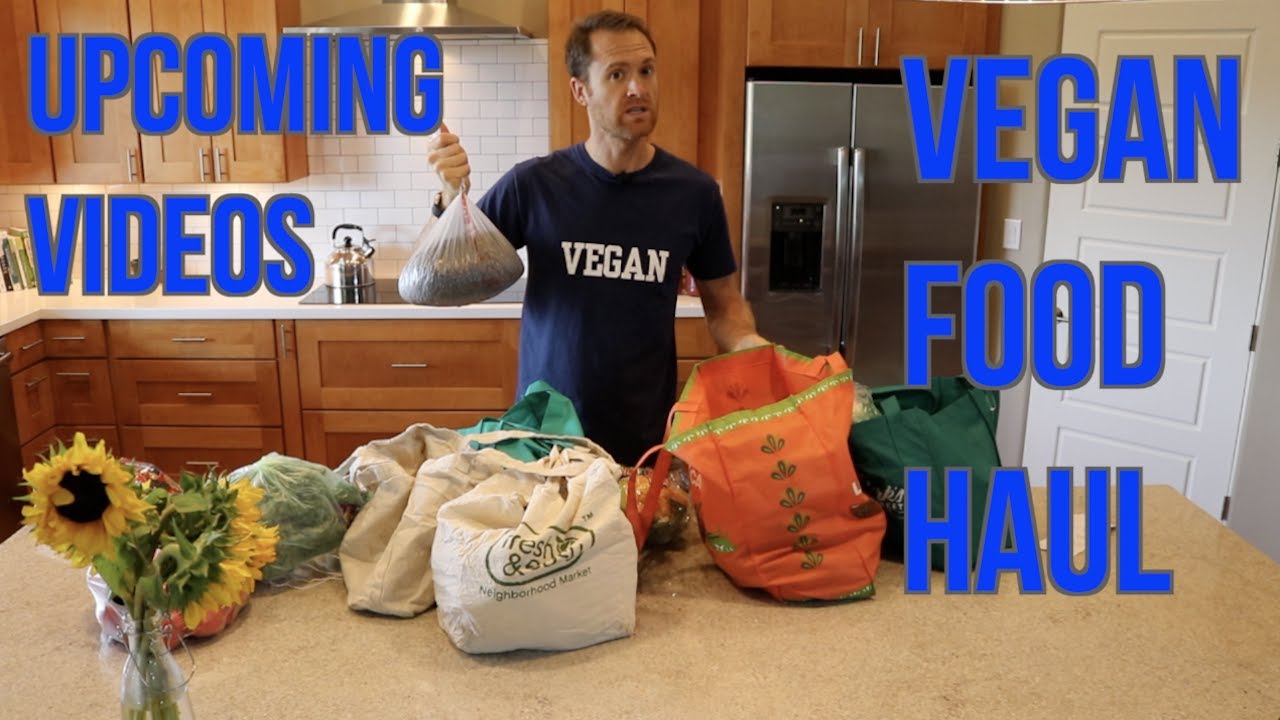Vegan Food Haul & Sneak Peek Upcoming Videos - YouTube