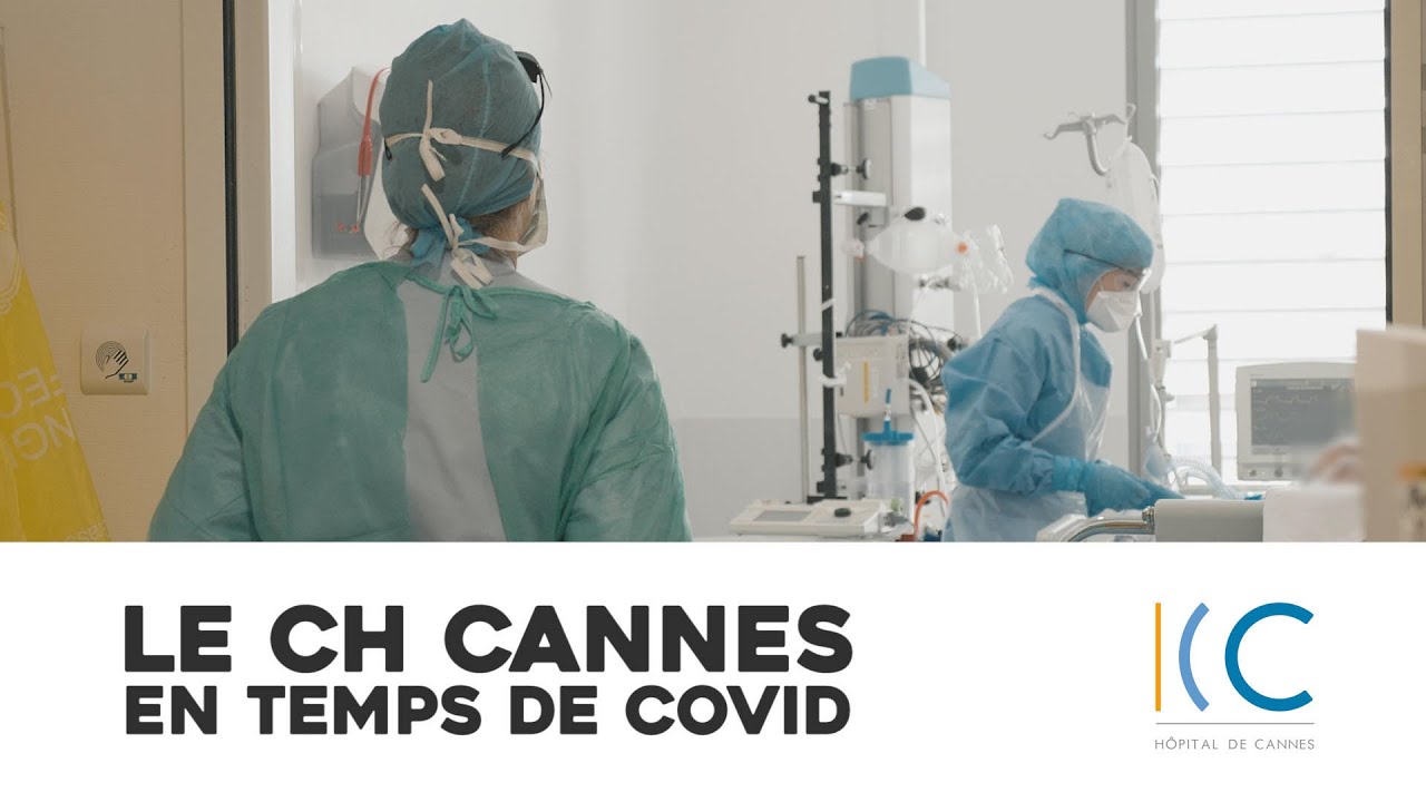 Immersion au coeur des équipes de l'hôpital de Cannes Simone Veil pendant le Covid-19