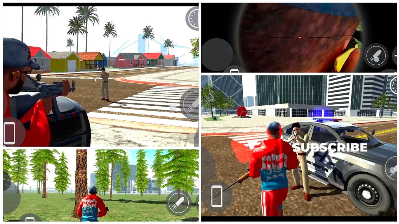 Indian game police reaction 1 police killed and 2 second police 🚨🚓 mission not completed 