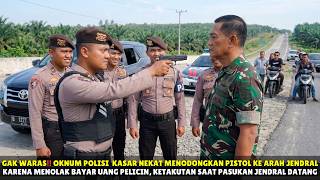 Download lagu INSANE‼️ ARROGANT CORRUPT COPS BOLDLY POINT A GUN AT A KOPASSUS BRIGADIER GENERAL!
