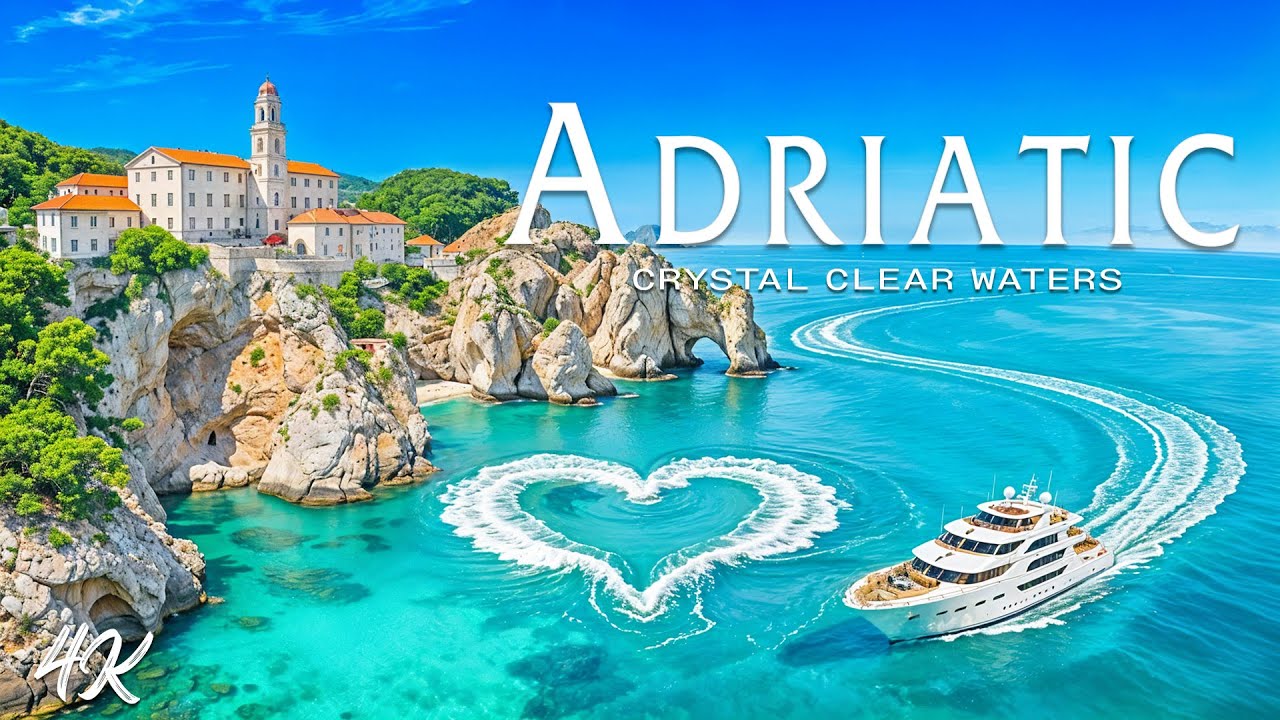 [4K] Adriatic 2026 🇭🇷 A Journey Along Croatia’s Adriatic Coast with Deep House Chill Beats