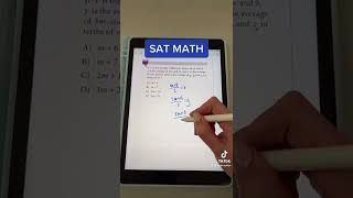Sat Math Hard Average Problem
