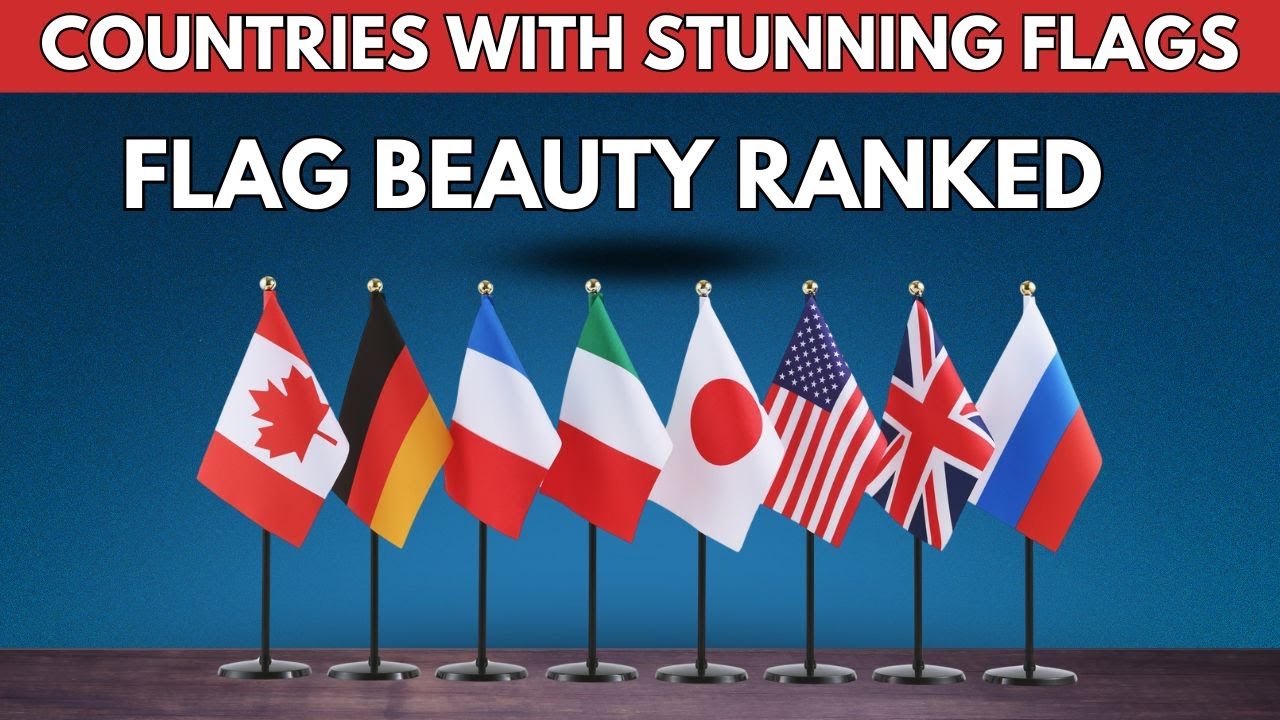 Top 10 countries with Beautiful Flags in the World 🌍✨ | Meaning, Symbolism & Hidden Qualities!